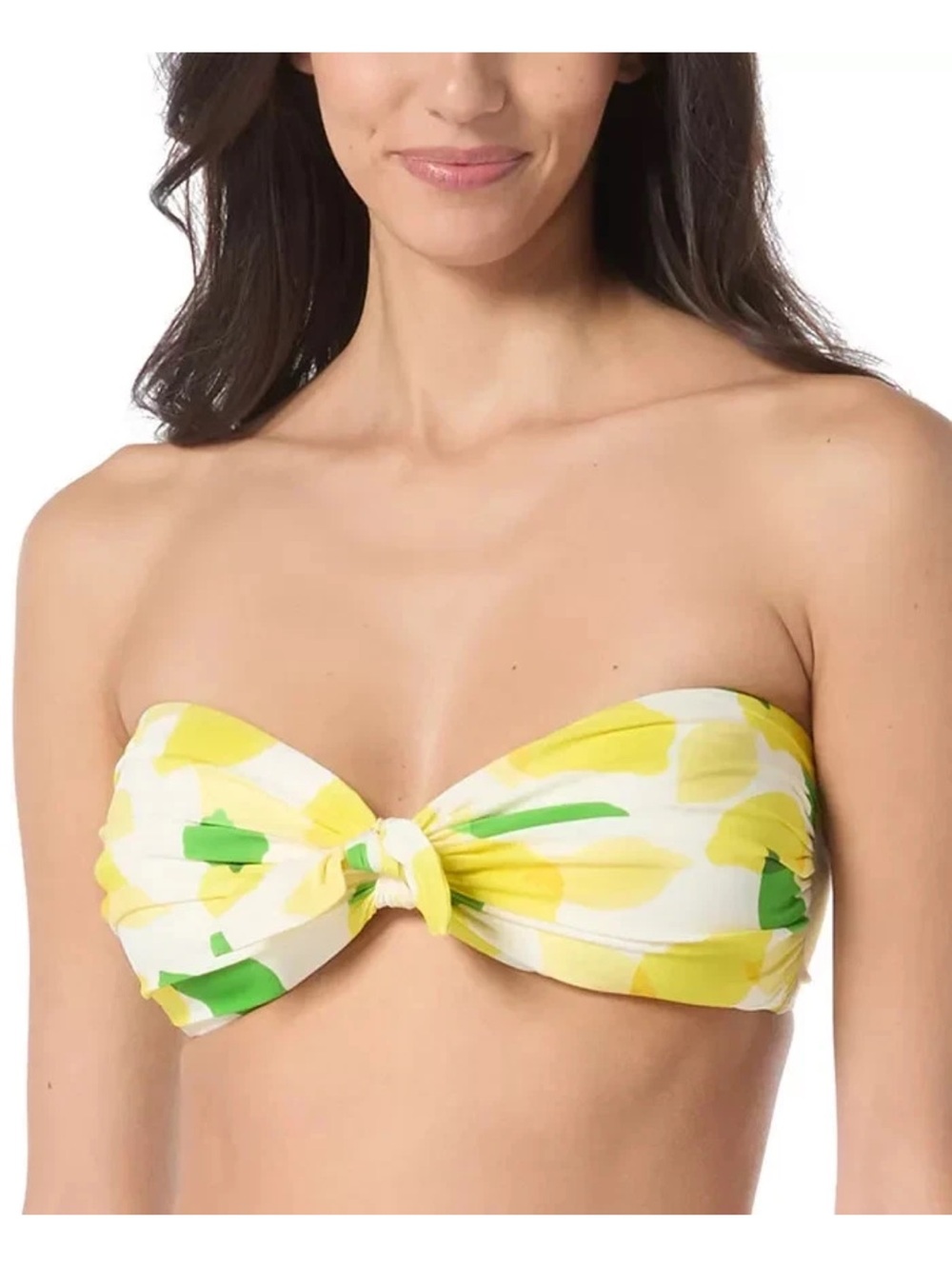 kate spade Lemon 🍋 Bandeau Swim Top straps included